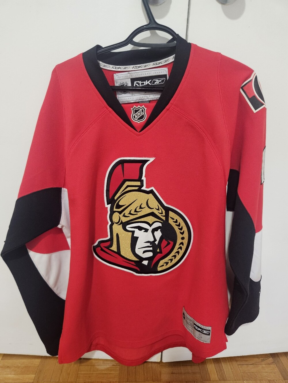 Ottawa Senators Official NHL Hockey Reebok Jersey
